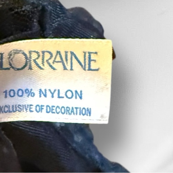 Vintage Lorraine‎ Black Full Slip - Picture 7 of 7